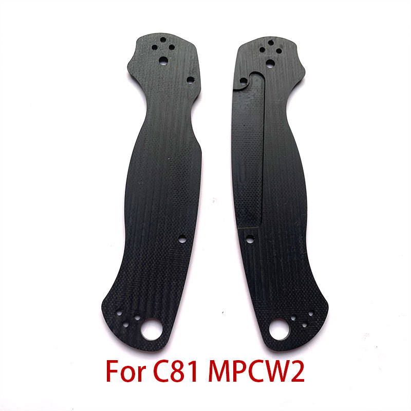 1 pora G10 ašmenų rankenos pleistras, skirtas „Para 2 C81 Spider Knife Patch“ medžiaga „pasidaryk pats“ priedai