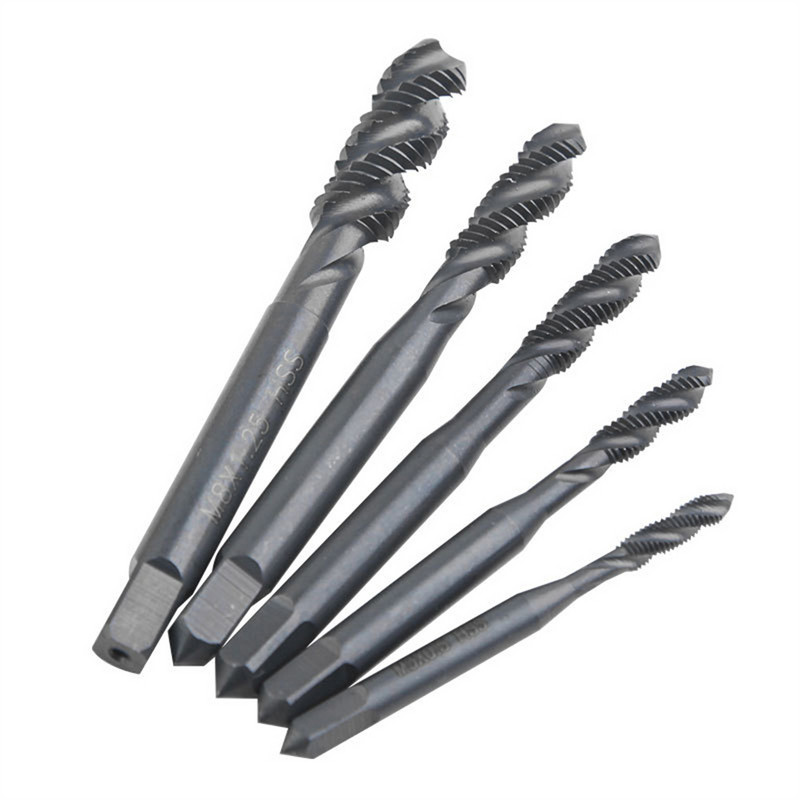 5 vnt Sraigtinių srieginių srieginių antgalių rinkinys azotinis kompozicinis pneumatinis srieginis srieginis srieginis srieginis kūgis Sraigtinis kūgio komplektas Sraigtiniai kūgiai ausims