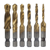 Kombinirana svrdla za nareznice od titana Svrdlo za nareznice s metričkim učinkovitim šesterokutnim prihvatom Brzorezni čelik za plastiku za drvo