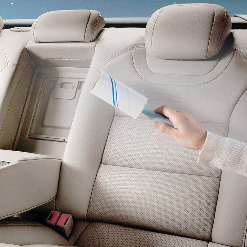 Plūksnu rullīši mājdzīvnieku matiem Īpaši lipīga papīra ruļļa drēbju noņēmējs Lipīgs matu rullītis suņu kaķu matu noņemšanai Apģērbu mēbeles