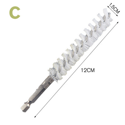 1 perie de sârmă pentru mașină de găurit șofer cu impact pentru vopsea/înlăturarea ruginii Instrument de lustruit pentru curățare pentru mașini Instrument de spălat auto
