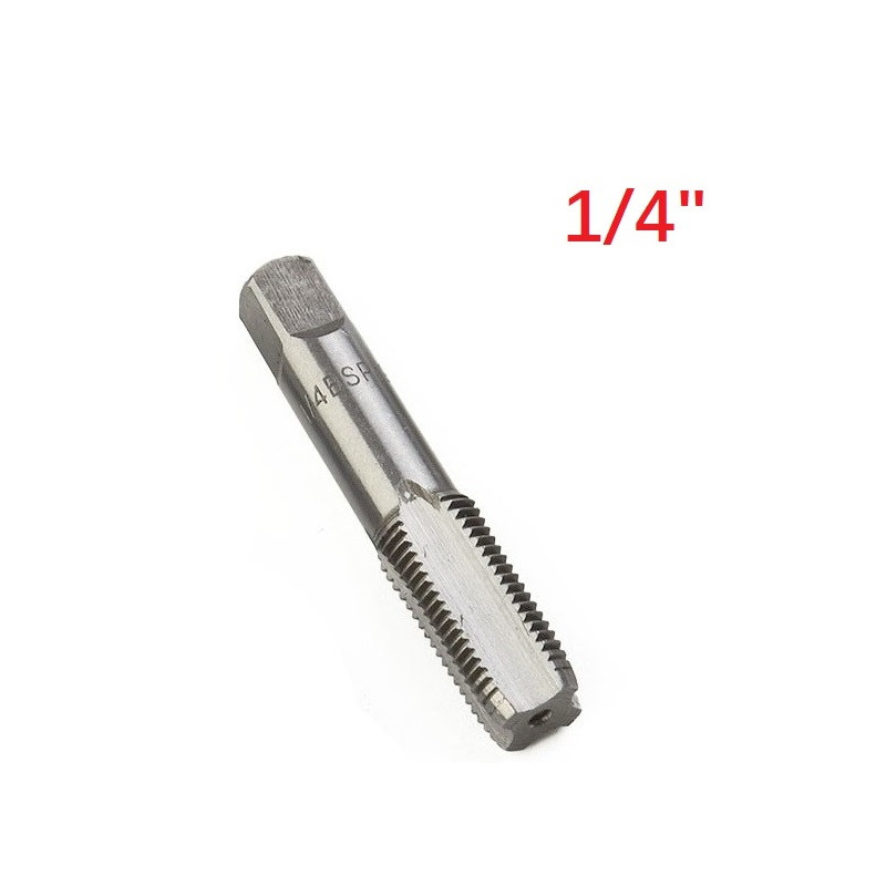 2 db G1/8 G1/4 acél kúpos csőcsap Fém csavarmenet Vágószerszámok kézi kézi szerszámokhoz Javítószerszámok Tartozékok