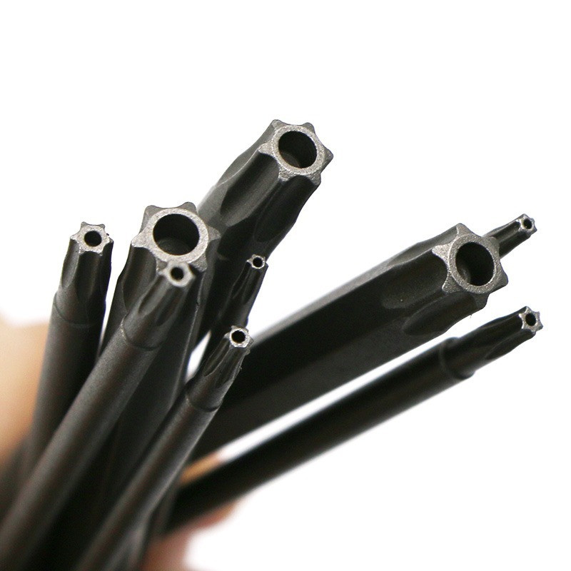 11/12kom 50/75/100mm Plum Blossom Bitovi Šuplji šaržni odvijač Glava bušilice set glava za guljenje T5-T40