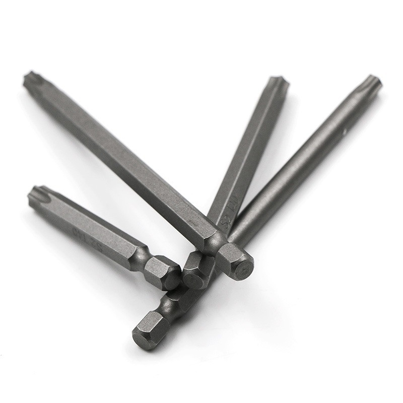 11/12kom 50/75/100mm Plum Blossom Bitovi Šuplji šaržni odvijač Glava bušilice set glava za guljenje T5-T40