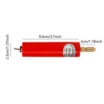 Handheld Miniature Electric Drill Wood Craft Tools Small Electric Grinder for Pearl Epoxy Resin Jewelry Making Electric Grinder