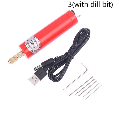 Ručna minijaturna električna bušilica Alati za izradu drva Mala električna brusilica za izradu nakita od biserne epoksidne smole Električna brusilica