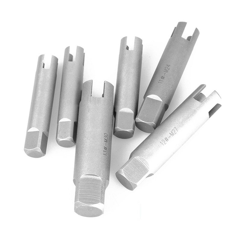 1vnt M12-M30 sulaužytų čiaupų ištraukiklio vadovas Lengvas laidas, pažeistas varžtas, varžtų nuėmimo įrankis, gręžimo antgalių taisymo įrankis