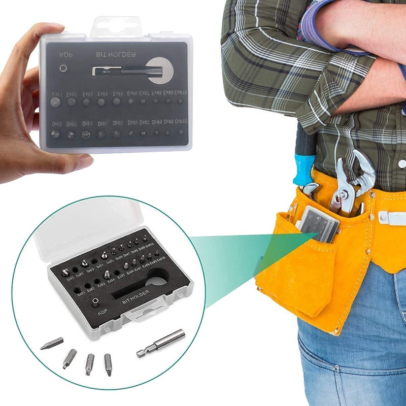 22 darabos sérült csavaros kihúzó készlet, könnyen eltávolítható csíkozott csavaros kihúzó készlet, HSS 4341 anyagból, keménység 62-63 Hrc CNIM Ho