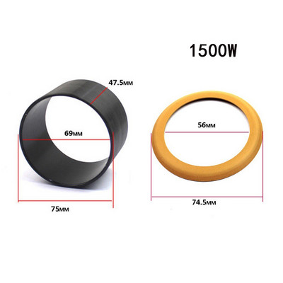 1 szett vákuumszivattyú olajmentes némító pótalkatrészek henger dugattyúgyűrű készlet elektromos kéziszerszámokhoz légkompresszor tartozékok