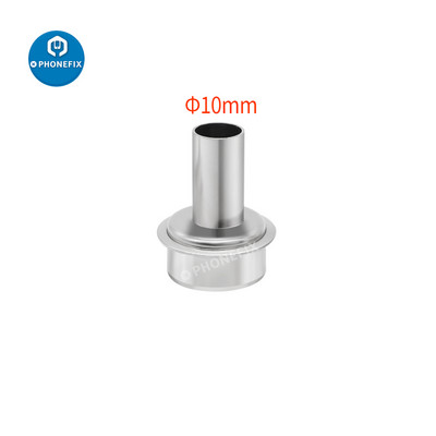 1 kom 45 stupnjeva savijena zakrivljena toplinska mlaznica 2/4/6/8/10 mm mlaznice pištolja za vrući zrak za QUICK 861DW stanicu za lemljenje, rukavac mlaznice za zavarivanje