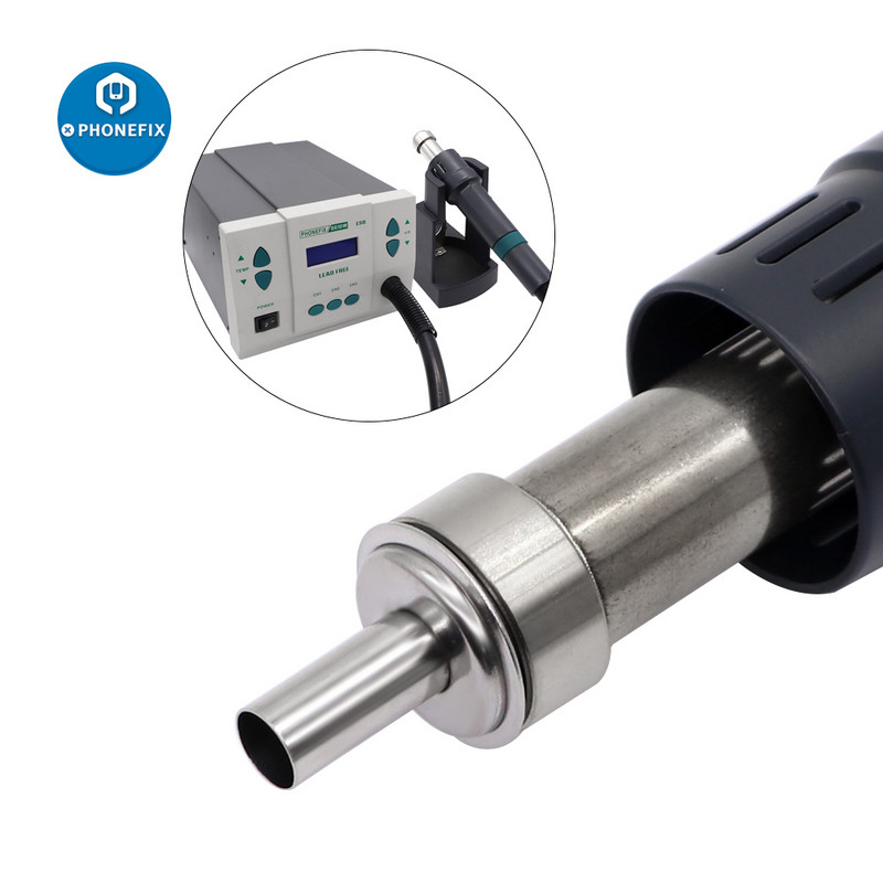 1 kom 45 stupnjeva savijena zakrivljena toplinska mlaznica 2/4/6/8/10 mm mlaznice pištolja za vrući zrak za QUICK 861DW stanicu za lemljenje, rukavac mlaznice za zavarivanje