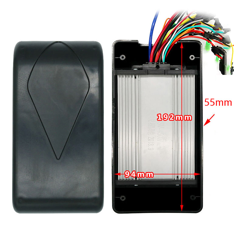 Elektromos kerékpár Ebike Moped robogó vezérlő doboz tok Extra nagy műanyag lítium akkumulátor vezérlőtokhoz