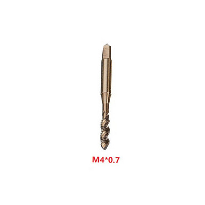 M3-M10 HSS-Co Cobalt M35 Mașină Sprial Flute Robinete metric șurub robinet filet dreapta dopul robinet burghie instrumente de reparare manuală