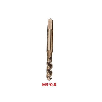 M3-M10 HSS-Co Cobalt M35 Mașină Sprial Flute Robinete metric șurub robinet filet dreapta dopul robinet burghie instrumente de reparare manuală