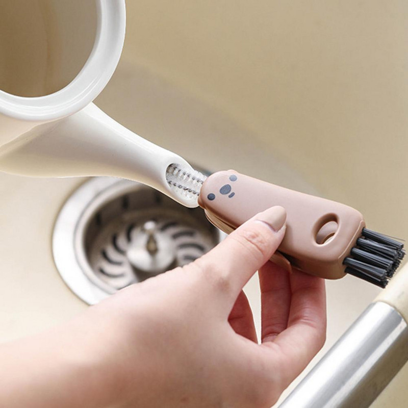 Groove Brush Excellent Hard Bristles Remover Gap Dusting Brush Bottle Cleaning Brush Brush Supplies