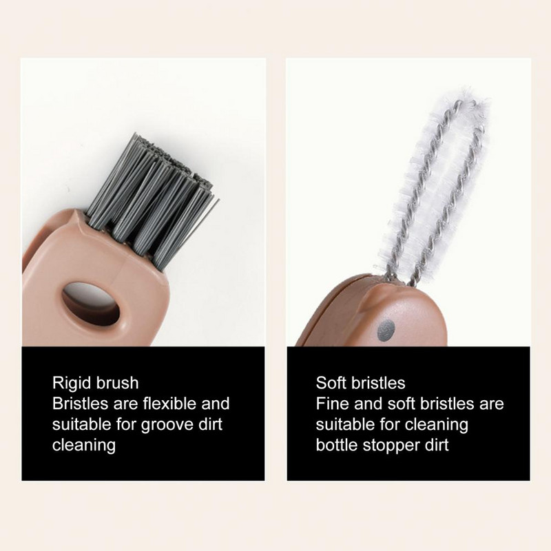 Groove Brush Excellent Hard Bristles Remover Gap Dusting Brush Bottle Cleaning Brush Brush Supplies