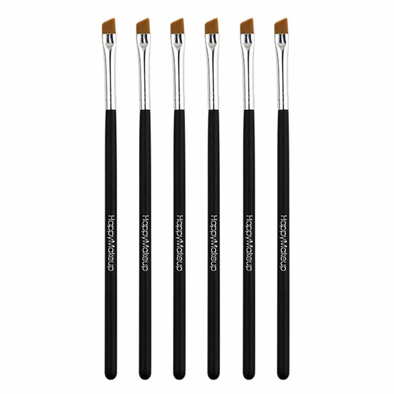 Makiažas 1/5/ 10 vnt Juodų antakių pasviręs plokščias kampinis šepetėlis akių pieštukas akių šešėliai antakių makiažo priemonė profesionali moteriška kosmetika