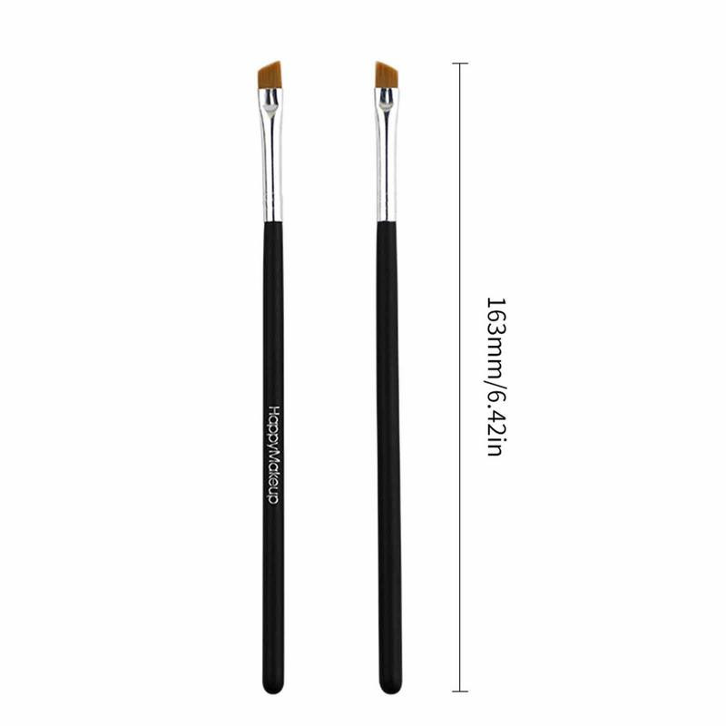 Makiažas 1/5/ 10 vnt Juodų antakių pasviręs plokščias kampinis šepetėlis akių pieštukas akių šešėliai antakių makiažo priemonė profesionali moteriška kosmetika