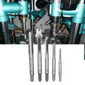 Set de filet 5 buc Set de filet de filet manual pentru filet Instrument de filet din oțel de mare viteză M3 M4 M5 M6 M8 Tap and die