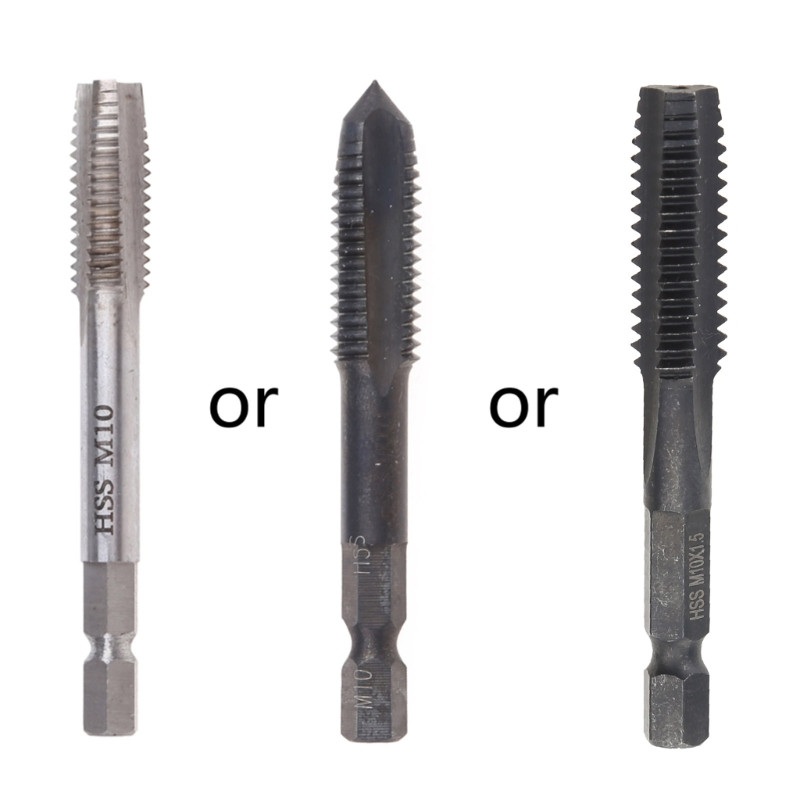 M3 M4 M5 M6 M8 M10 M12 HSS stroj Ravni užljebljeni navoj Metrički čep R7UA