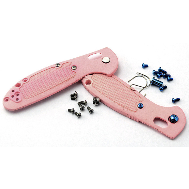 1 gab titāna sakausējuma skrūvju DIY roktura skrūvju komplekts, kas paredzēts benchmade Mini Griptilian 555 556 557 rezerves instrumentu detaļām