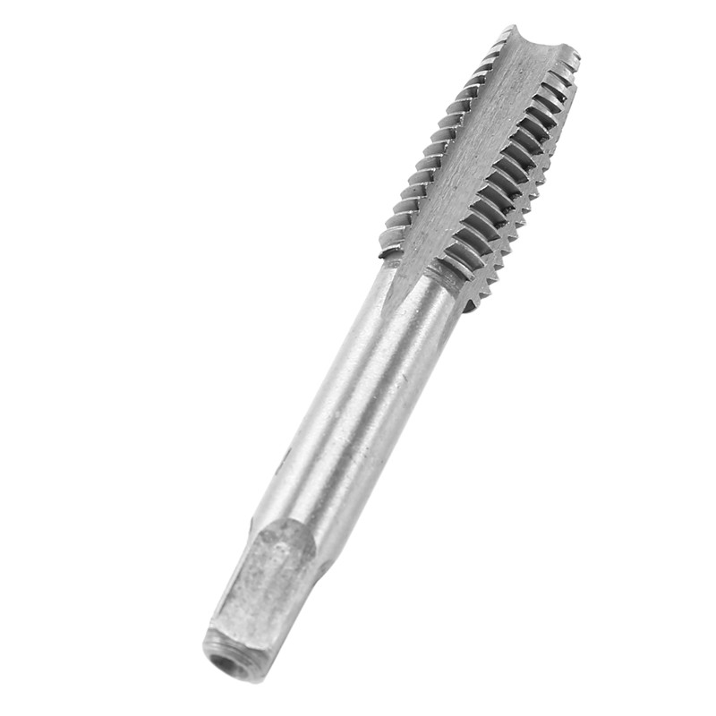 14 gab M3 līdz M12 metāla rokas skrūvju mašīna Metriskā konusveida spraudņa urbjmašīna sudraba krāsā