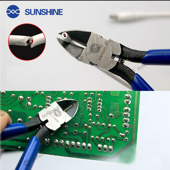 SUNSHINE SS-109 Mini Diagonal Plier Wire Cut Line Stripping Multitool Stripper Knife Crimper Crimping Εργαλεία επισκευής Καλώδιο κοπής