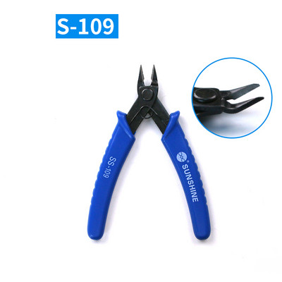 SUNSHINE SS-109 Mini dijagonalna kliješta Linija za rezanje žice Skidanje izolacije Višenamjenski alat Skidač noža Krimper Alati za popravak Rezač kabela