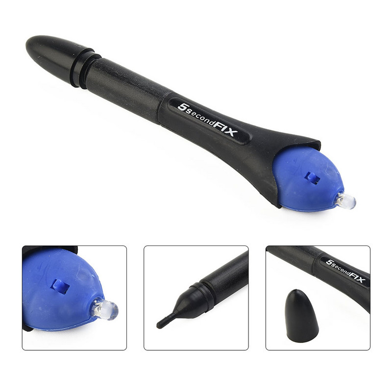 5 seconds UV Repair Liquid Pen Light Fix Adhesive Plastic Welding Compound Glue Tool 14cm Metal Wood Glass Fiberglass Leather
