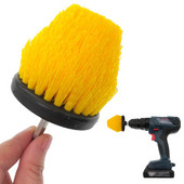 2,5 collu elektriskā tīrīšanas suka Riteņu suka Automašīnu mazgāšanas savienojošais stienis konusveida detaļu tīrīšanas rīks virtuves mēbelēm