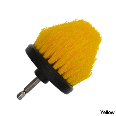 2,5 collu elektriskā tīrīšanas suka Riteņu suka Automašīnu mazgāšanas savienojošais stienis konusveida detaļu tīrīšanas rīks virtuves mēbelēm