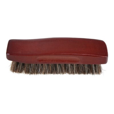 1db Professzionális fa nyelű lószőr sörtéjű csizmacipő csiszoló kefe