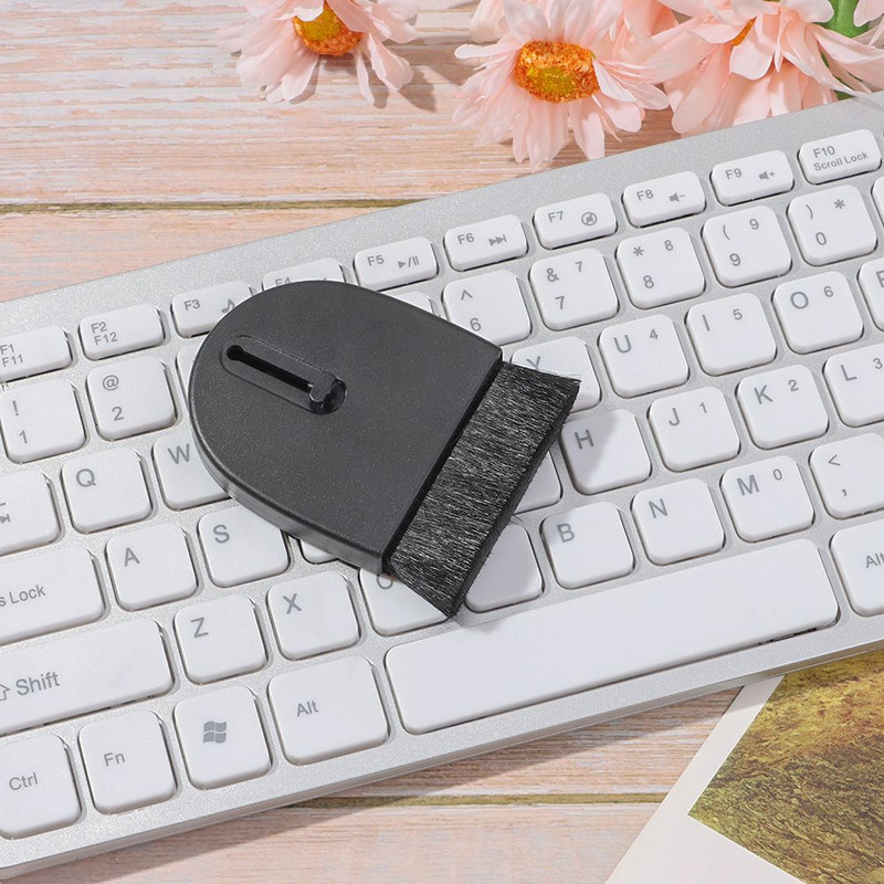 Mērogojama tastatūra Datora pusloka tīrīšanas birste Pagriežams vilnas birste LP vinila atskaņotāja ieraksts