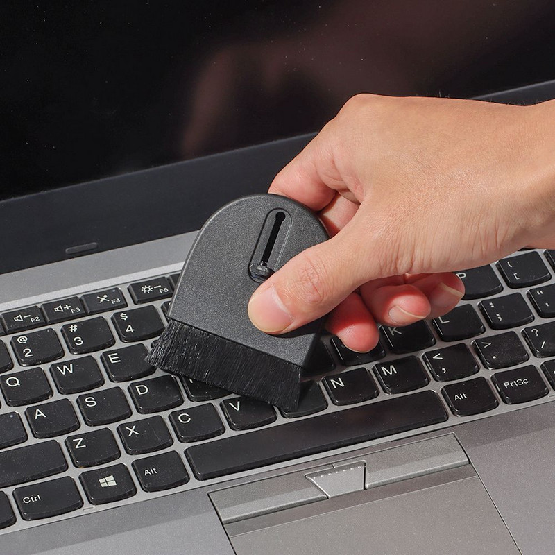 Mērogojama tastatūra Datora pusloka tīrīšanas birste Pagriežams vilnas birste LP vinila atskaņotāja ieraksts