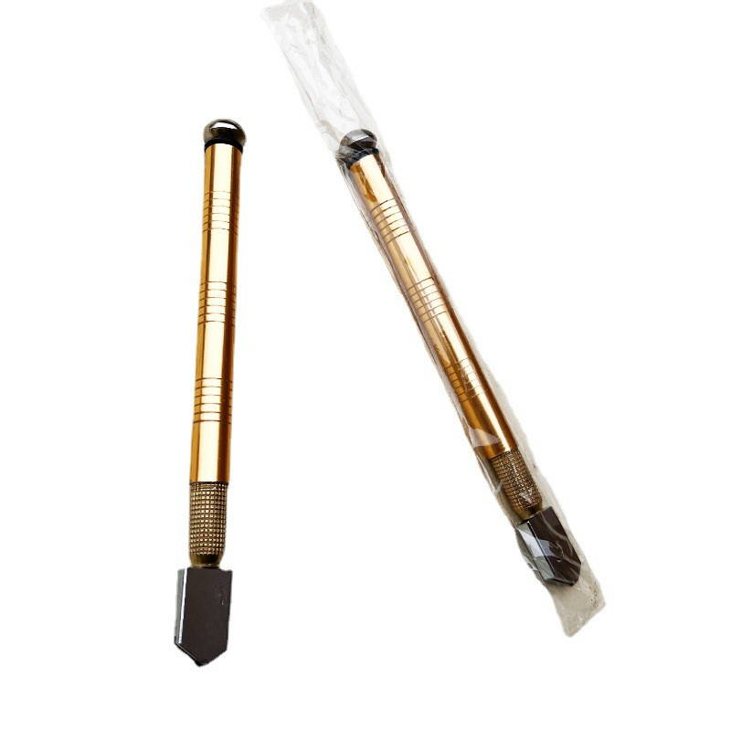 1kom Dijamantni rezač za staklo, profesionalni prijenosni nož s kotačićem, metalna ručka protiv klizanja, 175 mm za DIY pločice, ogledala, zanatske ručne rezove