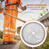 1db 40T/60T/80T fűnyíró penge 10 hüvelykes fűnyíró penge csere vágótárcsa kerti fűnyíró tartozék