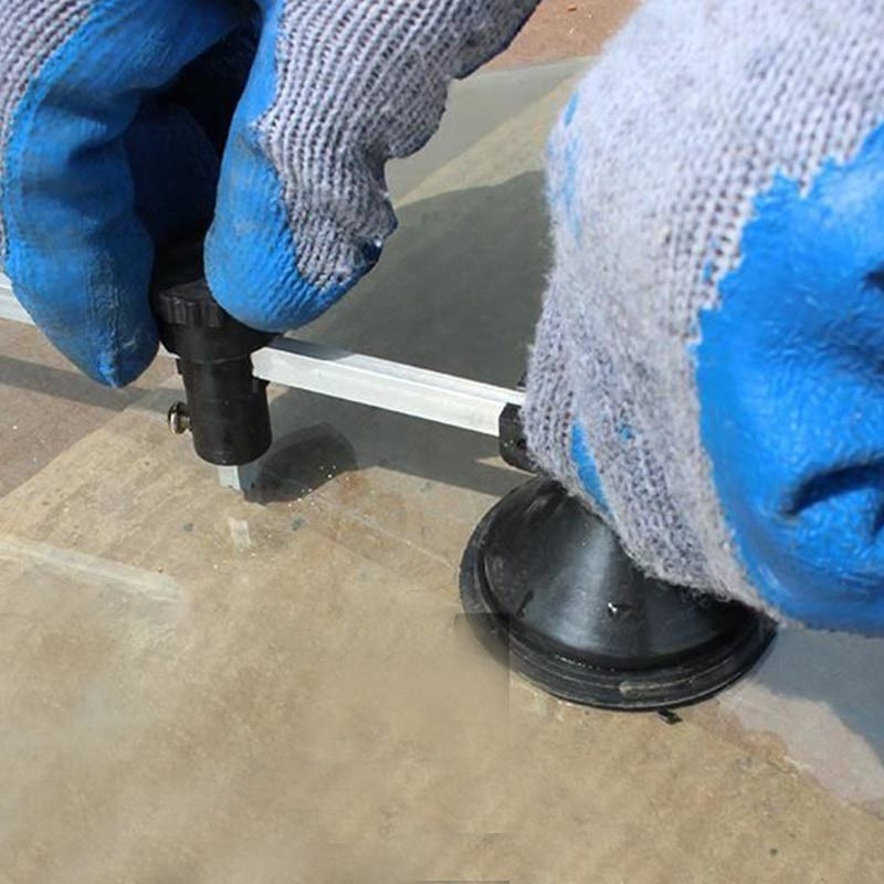 Buitinis stiklo pjovimo kompasas peilis medžio apdirbimo sukamoji apvali skylė su siurbimo taurele Stiklo pjovimo įrankiai atidarytuvai