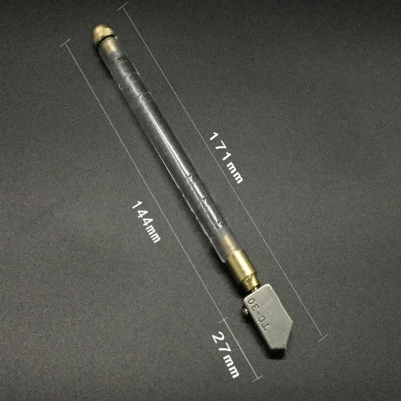 1PCS Αναβάθμιση Diamond Glass Cutter 2-19Mm 175Mm Carbonization Tungsten Alloy Glasses Cutters for Hand Tool Glass cutting