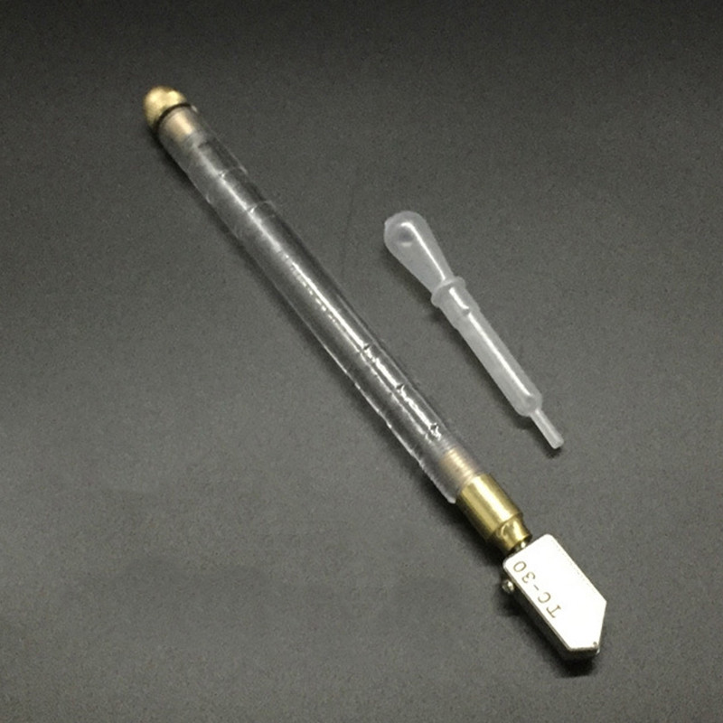 1PCS Αναβάθμιση Diamond Glass Cutter 2-19Mm 175Mm Carbonization Tungsten Alloy Glasses Cutters for Hand Tool Glass cutting