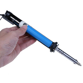 2020 AC 220V 30W Ръчна електрическа тенекиена смукателна писалка US EU Plug Помпа за разпояване Инструмент за запояване с PCB платка 2 дюзи