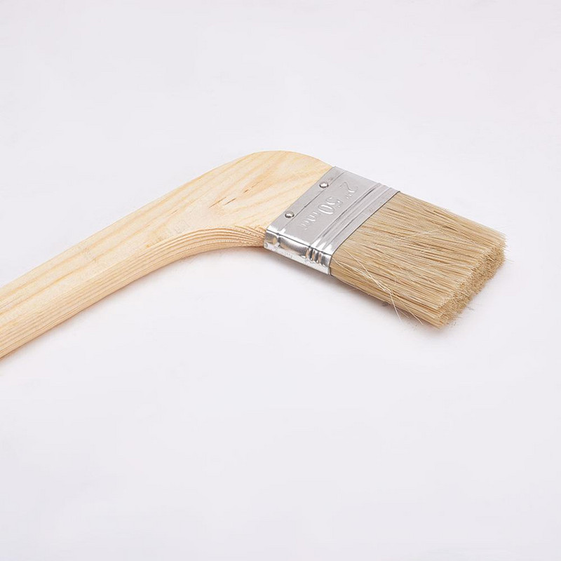 1 τεμ. 2 ιντσών 2,5 ιντσών 3 ιντσών Pig Hair Brush Paint Brush Wood Handle Cleaner Paint Wall Floor House For Paint Project