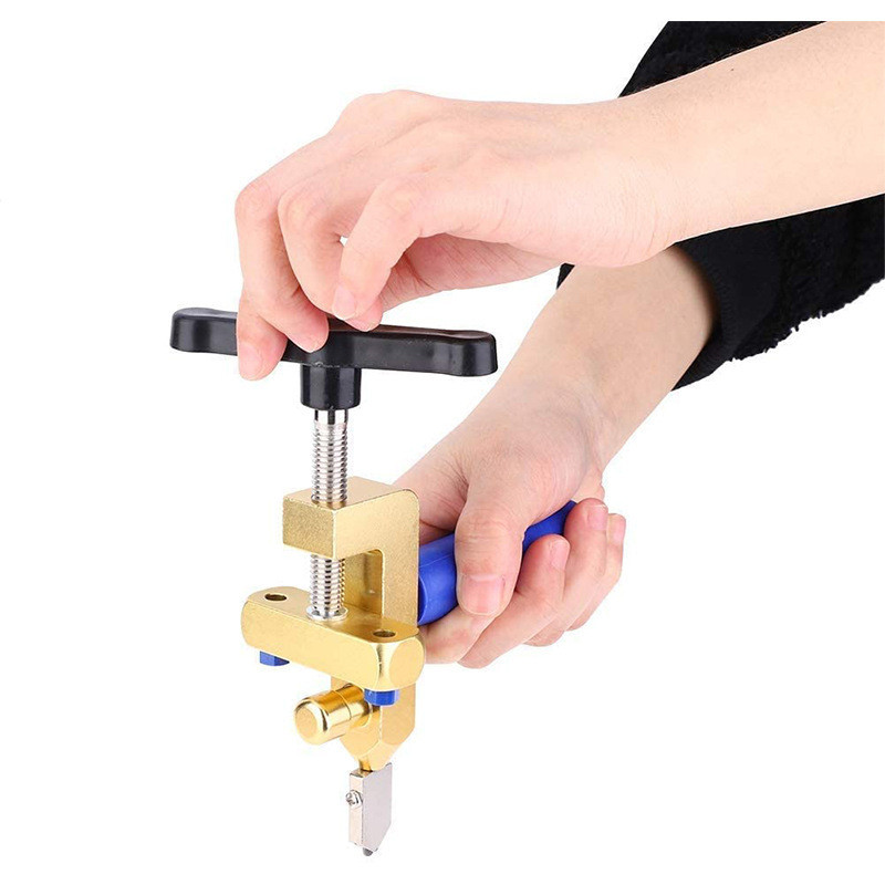 2 viename stiklo keraminių plytelių pjaustytuvas su peilio ratuku deimantiniu voleliu pjaustytuvas Pjovimo mašina atidarytuvas pertraukiklio įrankiai Priedai