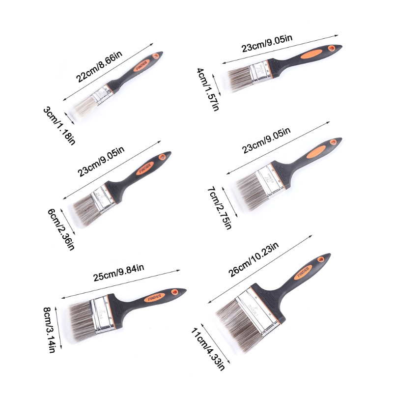 Värvipintsel Tolmupuhastusharjad Kodused remonditööriistad isetegemiseks Värviplekid Lakid Kapi teki aia uks Vastupidavad tööriistad