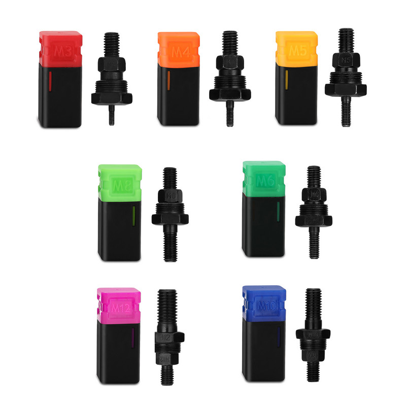 M3 M4 M10 M6 M8 neetimismasina tarvik keermestatud südamikuga needi mutteri adapteri tõmbevarda neeti vahetuspead