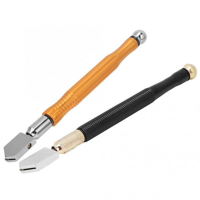 Cuțit de tăiat cuțit din aliaj de aluminiu, 177 mm, instrument de mână pentru sticlă/mineral