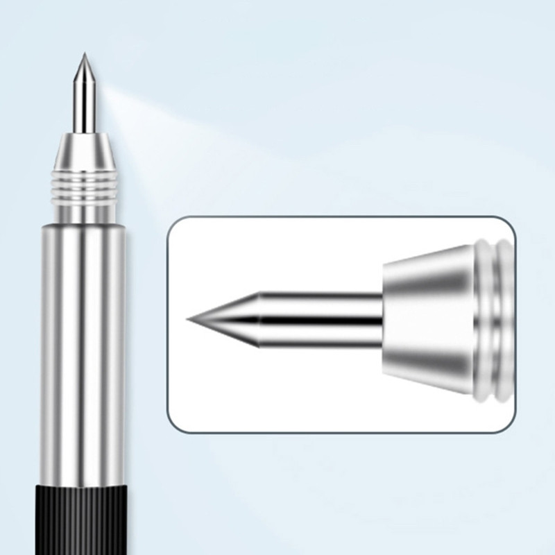 2/3/4 tk Volframkarbiidist otsiku märgistus Söövituspliiatsi ots Terasest kirjutusmasin marker Metallist nikerduskriipsu markeri tööriistad