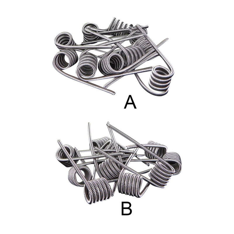 10 tk hobikasutus Taru sulatatud kaasaskantavad tarvikud Eeltöödeldud roostevabast terasest küttetraat Quad Tiger koos karbiga Eelehitatud mähised Vastupidav