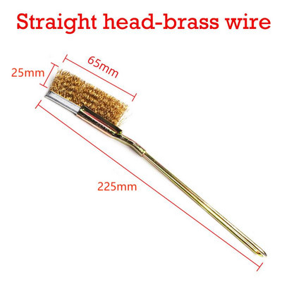 Mini tīrīšanas birste Daudzfunkcionāla rūsas noņemšanas krāsas noņemšana, pulēšana, atstarpju noņemšana, rokas instruments, sadzīves tehnikas tīrīšanas birste
