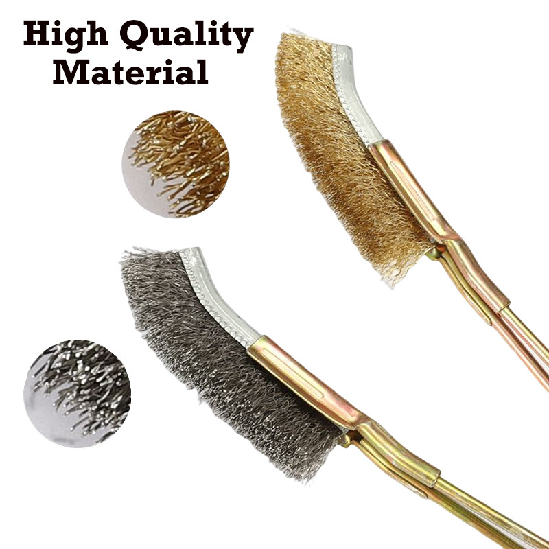 Mini tīrīšanas birste Daudzfunkcionāla rūsas noņemšanas krāsas noņemšana, pulēšana, atstarpju noņemšana, rokas instruments, sadzīves tehnikas tīrīšanas birste