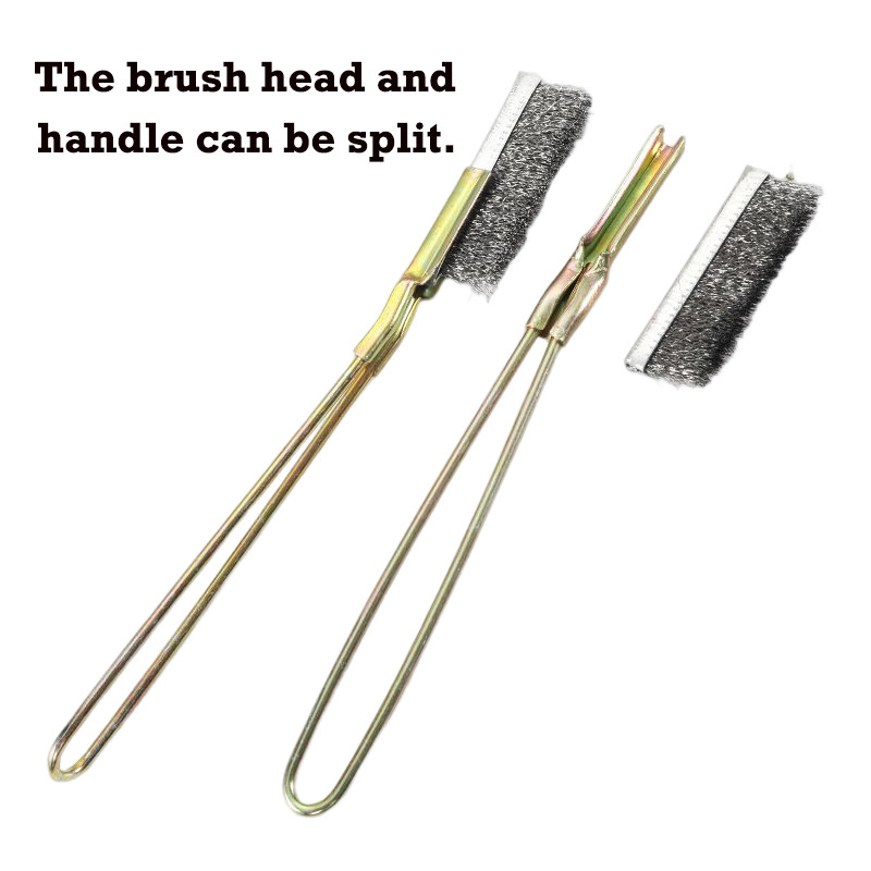 Mini tīrīšanas birste Daudzfunkcionāla rūsas noņemšanas krāsas noņemšana, pulēšana, atstarpju noņemšana, rokas instruments, sadzīves tehnikas tīrīšanas birste